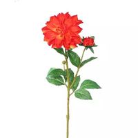 Dahlia Tak Oranje 60 cm kunstplant - Buitengewoon de Boet