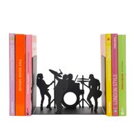 The Band Boekensteunen Metaal - Zwart