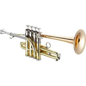 XO 1700-RL (gelakt, goudmessing) Bb/A piccolotrompet