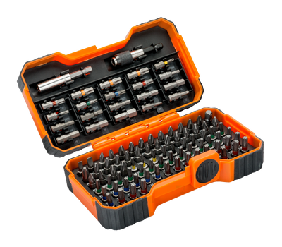 Bahco 59/S100BC-IP Bitset | 100-delig | voor gleuf-, Phillips®, Pozidriv®, Hexagon, Robertson en Torx | 59/S100BC-IP