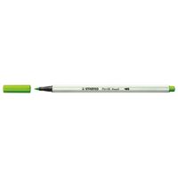 STABILO Pen 68 brush, premium brush viltstift, loof groen, per stuk - thumbnail