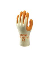 Showa 310 Latex Werkhandschoenen - Oranje/Geel