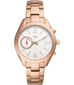 Horlogeband Fossil FTW1168 Roestvrij staal (RVS) Rosé 18mm
