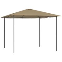 VidaXL Prieel 160 g/m² 3x3x2,6 m taupe