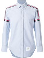 Thom Browne chemise à bandes tricolores - Bleu - thumbnail