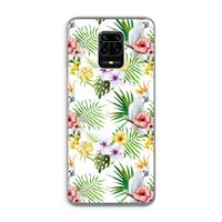 Gele kuif: Xiaomi Redmi Note 9 Pro Transparant Hoesje