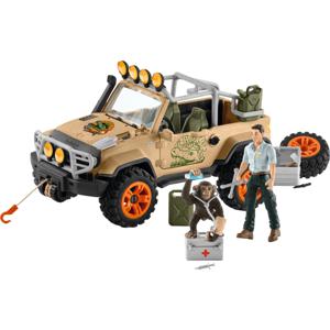 Schleich WILD LIFE SUV 4X4 met Lier 42410