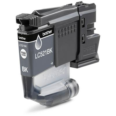 BrotherLC-521BK Cartridge Inkt Zwart