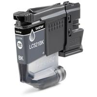 BrotherLC-521BK Cartridge Inkt Zwart