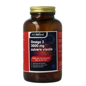 All Natural Omega 3 3000mg zuivere visolie