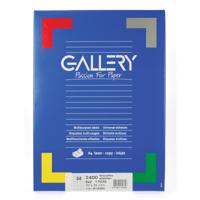 Gallery witte etiketten ft 70 x 35 mm (b x h), rechte hoeken, doos van 2.400 etiketten