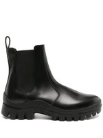 The Row bottines chelsea en cuir - Noir