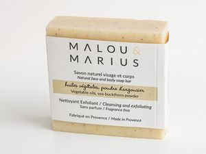 Malou en Marius - Zeep 'Naturel' - Reinigend - Zeep 'Naturel' - Reinigend