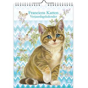 Franciens Katten Verjaardagskalender A4