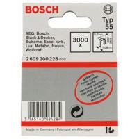 Niet met smalle rug type 55, geharst, 6 x 1,08 x 28 mm, verpakking van 3000 stuks 3000 stuk(s) Bosch Accessories 2609200228 Afm. (l x b) 28 mm x 6 mm