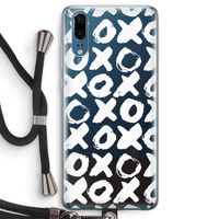 XOXO: Huawei P20 Transparant Hoesje met koord