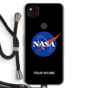 NASA: Pixel 4a 5G Transparant Hoesje met koord