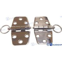 GS72185 - VERWIJDERBAAR ROESTVRIJSTALEN SCHARNIER 72X38,5 MM (2