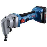 Bosch Professional Accu-knabbelschaar GNA 18V-16 E 0601529601 Brushless, Incl. 2 accus, Incl. lader, Incl. koffer Vermogen 700 W Batterijspanning 18 V