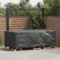 Hoes voor tuinmeubelen Zwart 229 x 113 x 73 cm 600D