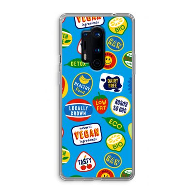 Fruitsticker: OnePlus 8 Pro Transparant Hoesje