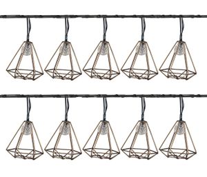 Solar 1x Stringlight Sousse, metaal, 3800 x 55 x 55 mm - Luxform Lighting