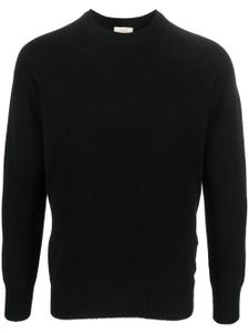 Altea pull en laine mélangée à col rond - Noir
