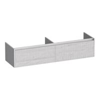 Brauer Embrace Wavy - Onderkast - 160 cm - met 2 Softclose Lades Greeploos en 2 Sifon Uitsparingen - Forest Seashell