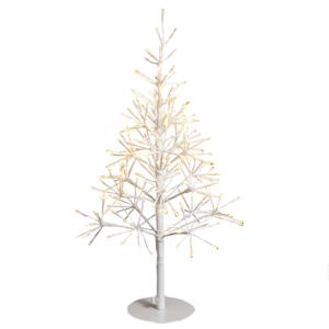 Kerstverlichting figuur - kerstboom - wit - warm wit licht - 88 x 50 cm - 240 LED