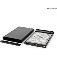 Hardeschijfbehuizing | 2.5 | USB 3.2 Gen1 | USB Type-A / USB Type-C© | Notebook / PC | Aluminium