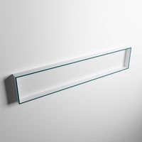 MONDIAZ EASY Nis 149,5x29,5cm in solid surface kleur Smag | Talc. 1 vak  geschikt voor in- of opbouw