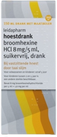 Leidapharm Hoestdrank Broomhexine HCI 8mg/5ml Suikervrij