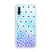 Eyes pattern: Huawei P Smart Pro Transparant Hoesje