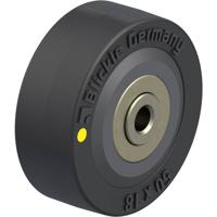 Blickle VPA 50/6K-EL Kunststofwiel Wieldiameter: 50 mm Draagvermogen (max.): 30 kg 1 stuk(s)