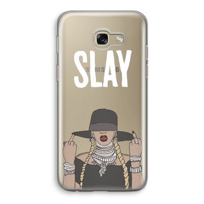 Slay All Day: Samsung Galaxy A5 (2017) Transparant Hoesje