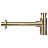 Differnz wastafel sifon design | mat goud | 300mm