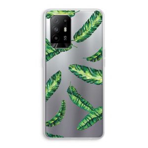 Lange bladeren: Oppo A95 5G Transparant Hoesje