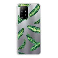 Lange bladeren: Oppo A95 5G Transparant Hoesje