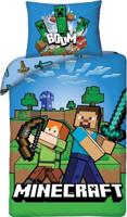 Minecraft Dekbedovertrek Boom - 140 x 200 cm - Katoen
