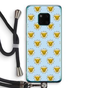 Leeuwenkoppen: Huawei Mate 20 Pro Transparant Hoesje met koord