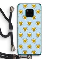 Leeuwenkoppen: Huawei Mate 20 Pro Transparant Hoesje met koord