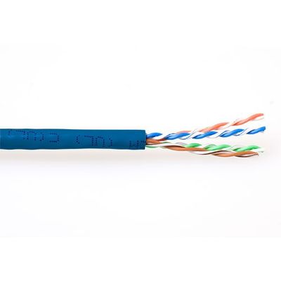 ACT EP386B CAT6 U/UTP PVC Patchkabel Soepel Blauw - 305 meter