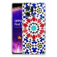 OPPO Find X5 | TPU | Siliconen hoesje | Mozaïek