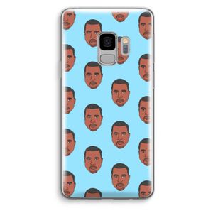 Kanye Call Me?: Samsung Galaxy S9 Transparant Hoesje