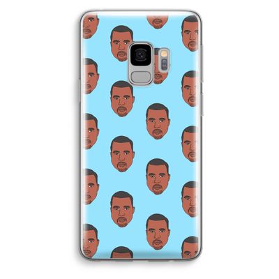 Kanye Call Me?: Samsung Galaxy S9 Transparant Hoesje