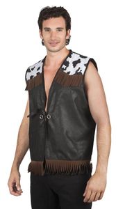 Gilet western black