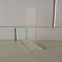 Menu-standaard acryl A6 - 10x15 cm - 30 stuks