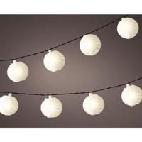 Lumineo Led solar lampionnen 10 lampen 450cm