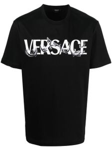 Versace t-shirt à imprimé Barocco Silhouette - Noir