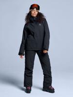 Poederbaas Ski-jas Dames Arctic 2L Insulated Zwart-XS